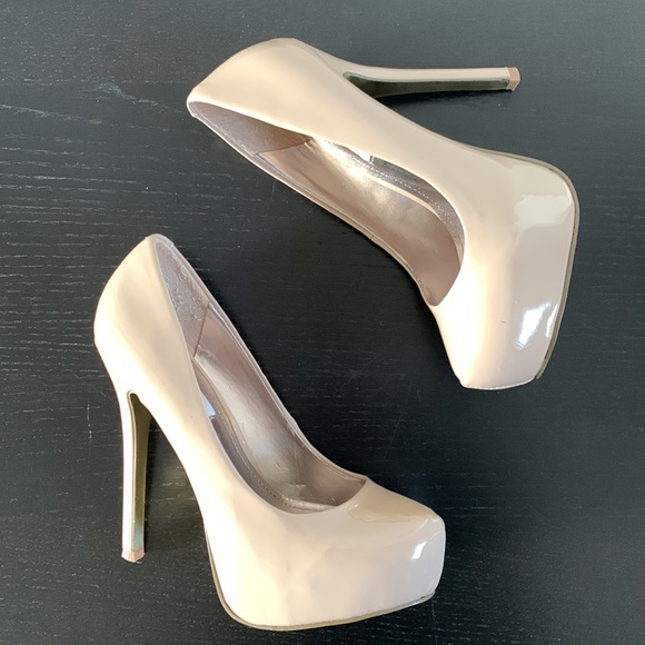 STEVE MADDEN nude platform high heels - Picture 8 of 10